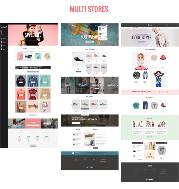 homepages - Kids Fashion Store Responsive Shopify Theme - Jemiz