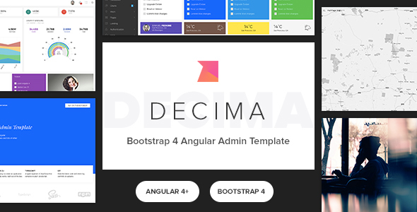 item preview.  large preview - Decima - Bootstrap 4 Angular Admin Template