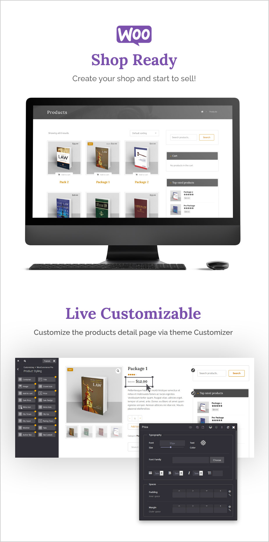 shop thelaw - The Law - Lawyer Theme + RTL