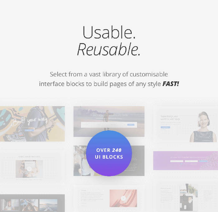 stack usable reusable - Stack - Multi purpose Drupal 9 & 8 Theme with Paragraph Builder