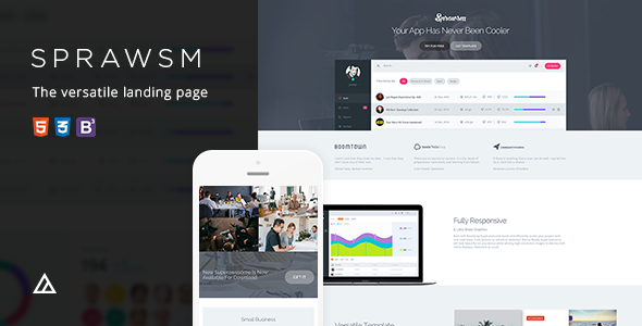 superawesome tf preview.  large preview - Superawesome - Retina Bootstrap 3 App Landing Page