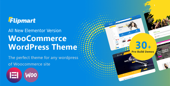 theme preview.  large preview - Flipmart - Responsive Ecommerce WordPress
