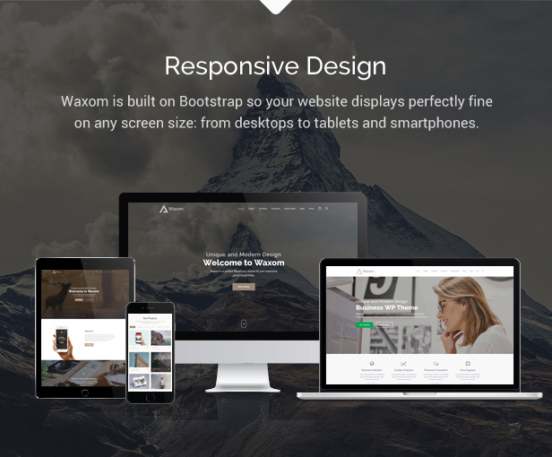 waxom responsive - Waxom - Clean & Universal WordPress Theme