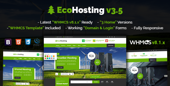 01 ecohosting.  large preview - EcoHosting | Responsive HTML5 Hosting and WHMCS Template