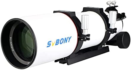 1661239274 31RyS PkpIL. AC  - SVBONY SV550 Telescope, 80mm F6 APO Triplet Refractor OTA, 180mm Dovetail Plate, 2.5 inches Micro-Reduction Rap Focuser, Telescope Adults for Deep Sky Astrophotography and Observation