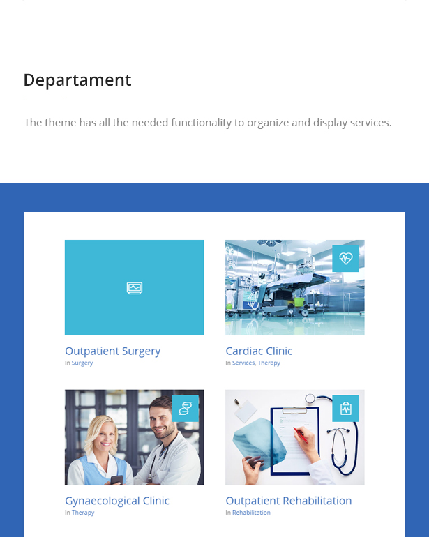 2 - Medical Clinic - Doctor and Hospital Health WordPress Theme