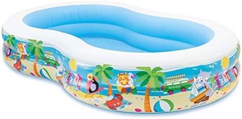 41Hj9+uKVHL. AC  - Intex Pool Snorkel Fun Swim Centre Pool,103 inch X 63 inch X 18 inch, for Ages 3+