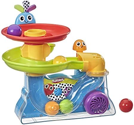 41Y1bVXuTgL. AC  - Playskool Busy Ball Popper Toy for Toddlers and Babies 9 Months and Up with 5 Balls (Amazon Exclusive)
