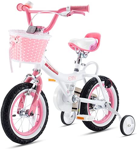 41fTDLU3BxL. AC  - RoyalBaby Jenny Kids Bike Girls 12 14 16 18 20 Inch Children's Bicycle with Basket for Age 3-12 Years