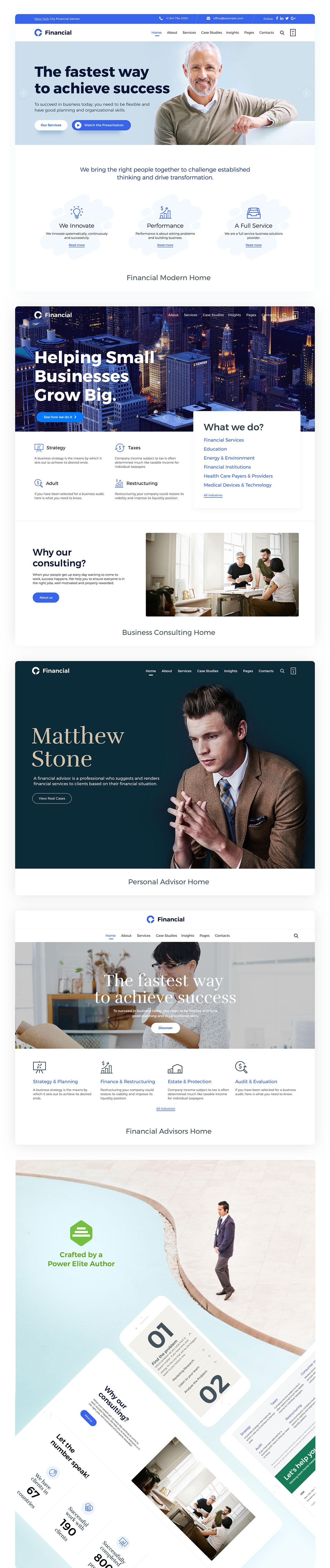 Homes - Consultancy - Business Consulting WordPress Theme