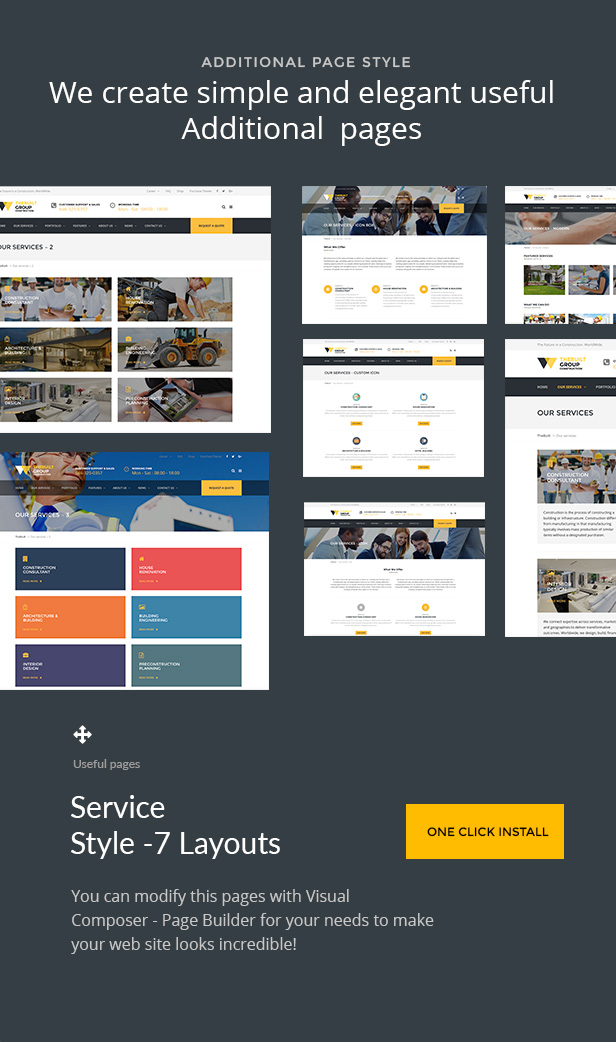 Themeforest 03 - TheBuilt - Construction and Architecture WordPress theme