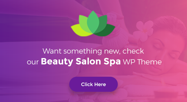 another theme - WellnessCenter Beauty Spa salon WordPress Theme