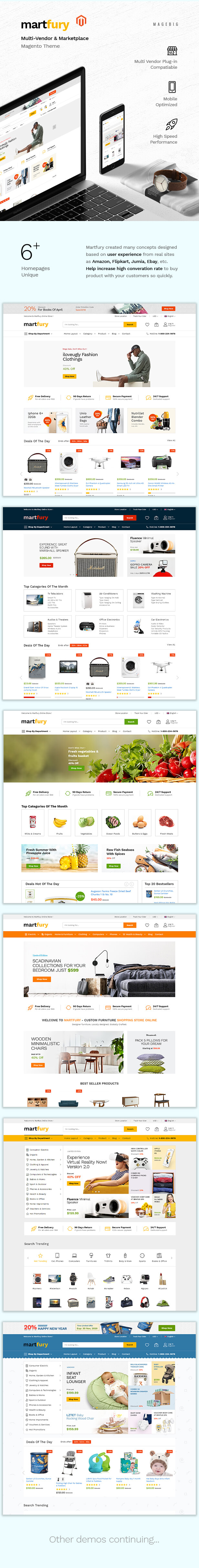 demo1 - Martfury - Marketplace Multipurporse eCommerce Magento 2 Theme