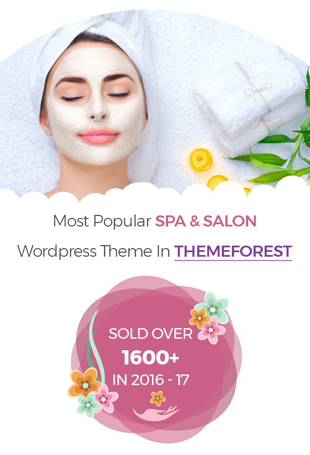 most popular - WellnessCenter Beauty Spa salon WordPress Theme