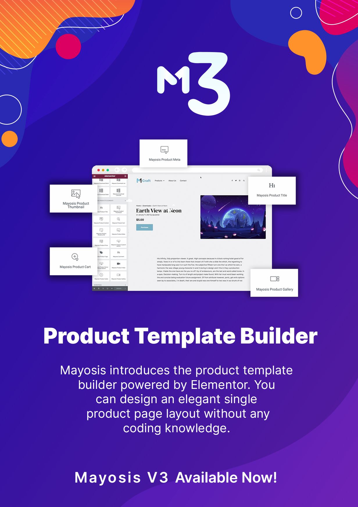 product bulder - Mayosis - Digital Marketplace WordPress Theme