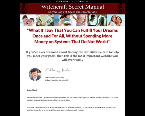 wsmanual x400 thumb - Witchcraft Secret Manual - Love and Money Spells