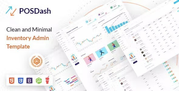 01 POSDash.  large preview - RiverS Responsive Multi-Purpose Joomla Template