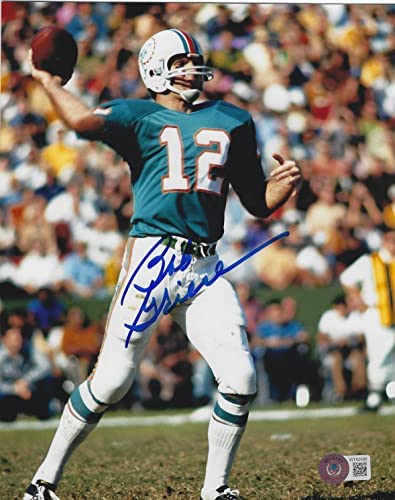 Autographed Bob Griese 8×10 Miami Dolphins Photo Beckett