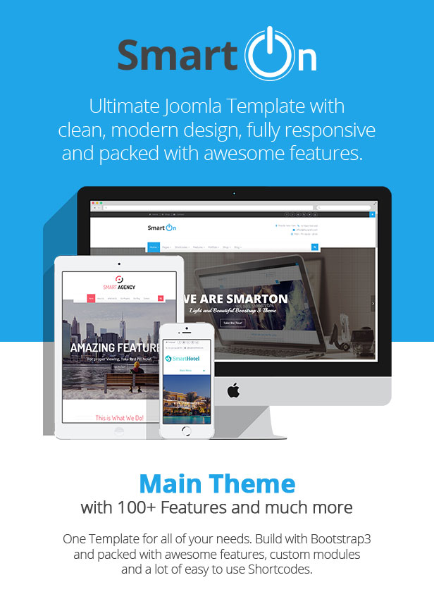 SmartOn - Multi-Purpose Ultimate Joomla Theme - 1