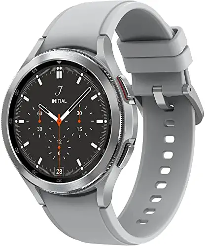 41CNYjTEwHL. AC  - Samsung Electronics Galaxy Watch 4 Classic R890 46mm Smartwatch GPS WiFi (International Model) (Silver)
