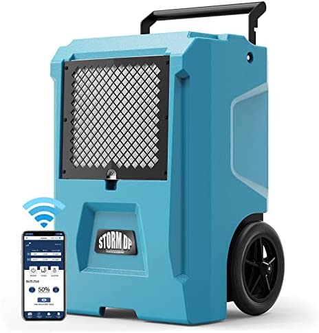 41JaPvASl9L. AC  - ALORAIR 110 PPD Commercial Dehumidifiers, APP Control Basement Dehumidifier, Up to 1300 Sq.Ft Dehumidifiers, Built-in Washable Filter, Dehumidifier with Drain Hose for Garage, Basement, Flood Repair