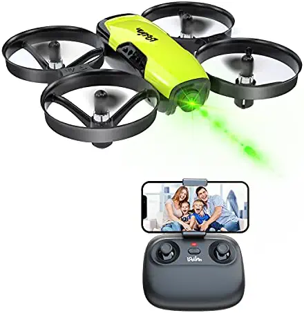 41lJVKfIKEL. AC  - Loolinn | Drones for Kids with Camera - Mini Drone, Remote Control Quadcopter UAV with 90° Adjustable Camera, Security Guards, FPV Real Time Transmission Photos and Videos ( Gift Idea )