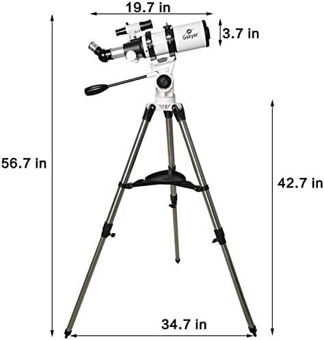 41vAb8iBJ7L. AC  - Gskyer Telescope, Telescopes for Adults, 80mm AZ Space Astronomical Refractor Telescope, Telescope for Kids, Telescopes for Adults Astronomy, German Technology Scope
