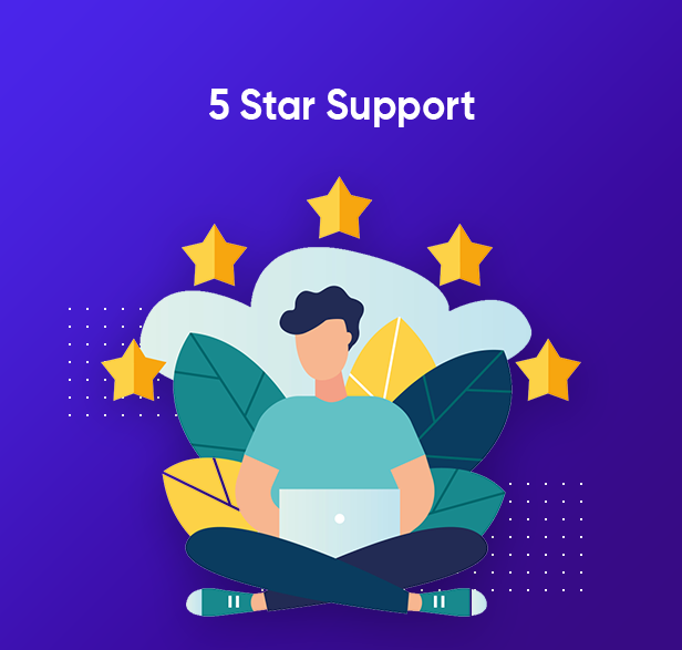 5%20Star%20Support - Sassico - Saas Startup Multipurpose WordPress Theme