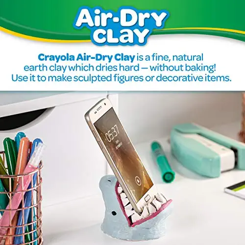 51CINTZSS3L. AC  - Crayola Air Dry Clay for Kids, Natural White Modeling Clay, 5 Lb Bucket [Amazon Exclusive]