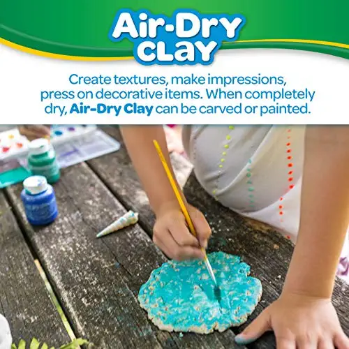 51zX4JcY6XL. AC  - Crayola Air Dry Clay for Kids, Natural White Modeling Clay, 5 Lb Bucket [Amazon Exclusive]