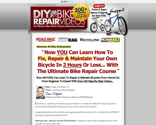bikerepair x400 thumb - Newly Updated! DIY Bike Repair Course - Red Hot Conversions!