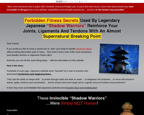 fitshape x400 thumb - Forbidden Fitness Secrets Used By Legendary Japanese “Shadow Warriors” Reinforce Your Joints, Ligaments And Tendons With An Almost Supernatural Breaking Point