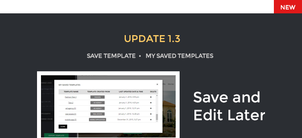 presentation update 1 3 - Emailio Responsive Multipurpose Email Template With Online Builder