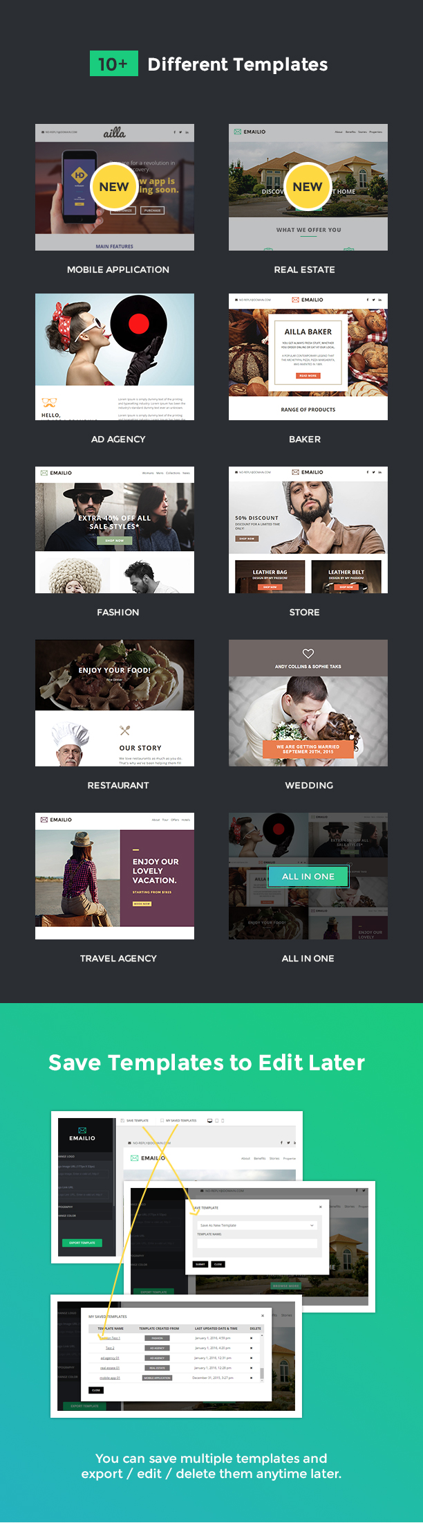 presentation3 - Emailio Responsive Multipurpose Email Template With Online Builder