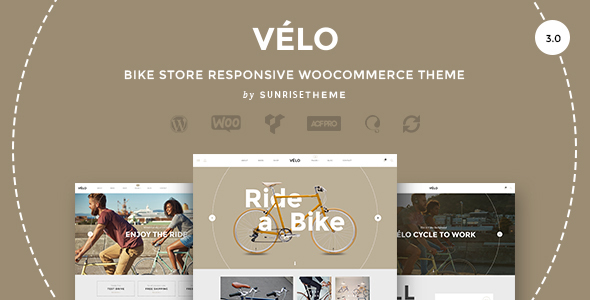 preview velo.  large preview - Velo - Bike Store Responsive Business Theme