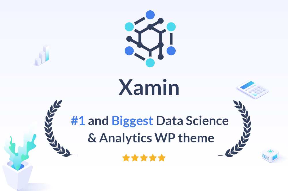 1 - Xamin - Data Science & Analytics SaaS WordPress Theme