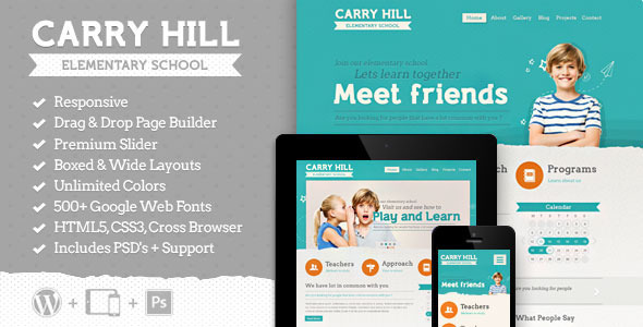 1664690116 997 preview.  large preview - Carry Hill School - Education Wordpress Theme