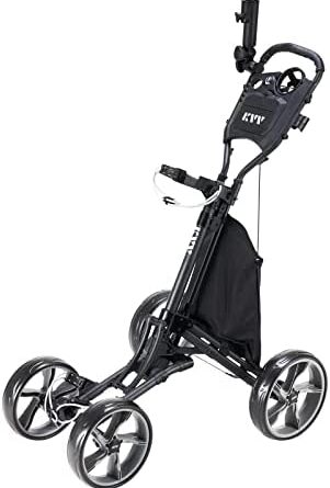 1665309925 31i1P3l30 L. AC  301x445 - KVV 4 Wheel Foldable Golf Push Cart-with Super Strong & Lightweight Aluminum Frame-One Step to Open and Close Cart Seat Attachable