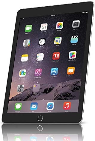 Apple iPad Air 2, 128 GB, Space Gray, (Renewed)