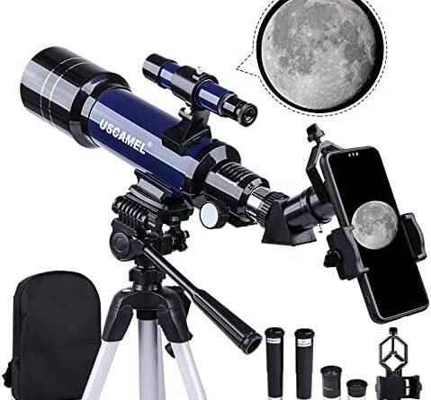 1666696468 51Iy7Yx3yIL. AC  479x445 - Telescopes for Astronomy Adults, 70mm Aperture 400mm Focal Length Refractor Telescope for Beginners Kids, Portable Telescope with Backpack Tripod Phone Adapter