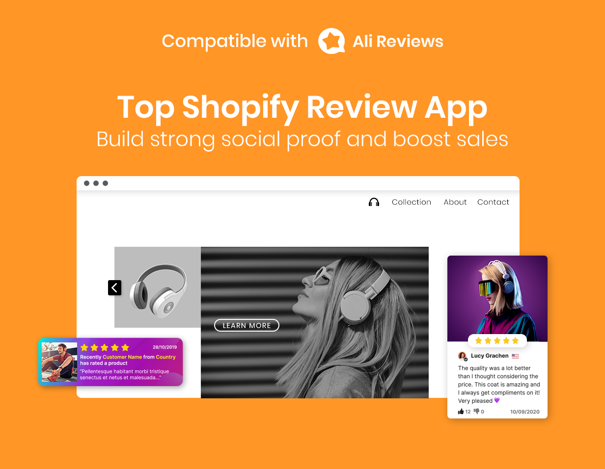 18 ali reviews - Venedor - Premium Shopify Theme