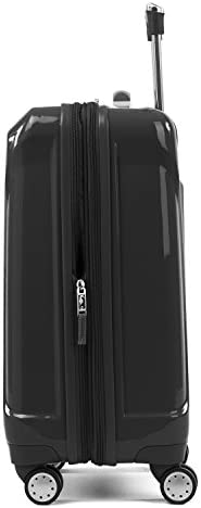 319cPOmyY+L. AC  - Atlantic Luggage Atlantic Ultra Lite Hardside Expandable Spinner, Jade Black, Carry-on