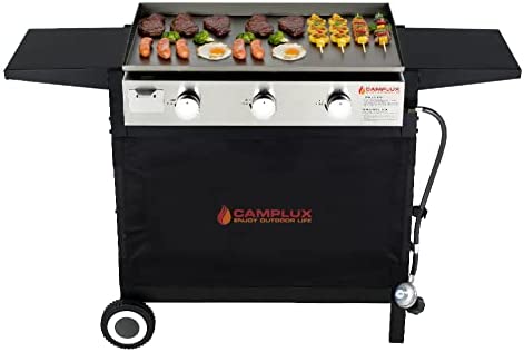 31FNFVuFIKL. AC  - Flat Top Grill Griddle,Camplux Propane gas outdoor grill Griddle Cooking Station for Camping,BBQ,Tailgating or Picnicking