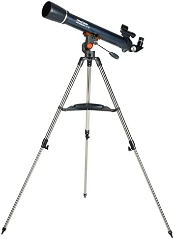 31vB15d6XvL. AC  - Celestron – AstroMaster LT 70AZ Refractor Telescope – Easy-to-Use Telescope for Beginners with Full-Height Tripod Included – BONUS Astronomy Software Package