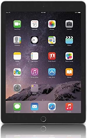 41Jx41GjLUL. AC  - Apple iPad Air 2, 128 GB, Space Gray, (Renewed)