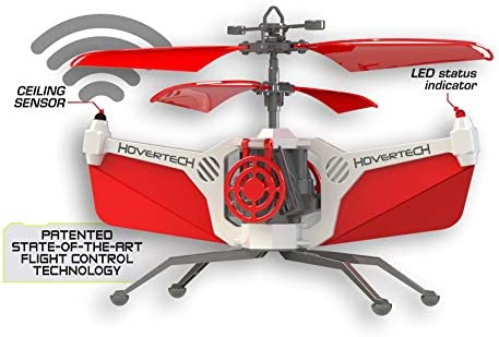 41TwBf7cvCL. AC  - HoverTech Battle Drone, Ultimate Self-Flying Drone Target Challenge, Aim & Blast, Foam Dart Blasters, High-Tech Ceiling Censors, Lightweight, Durable, Safe, Encourages Fine Motor Skills, Ages 8+