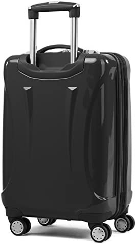 41vQKa8RIML. AC  - Atlantic Luggage Atlantic Ultra Lite Hardside Expandable Spinner, Jade Black, Carry-on