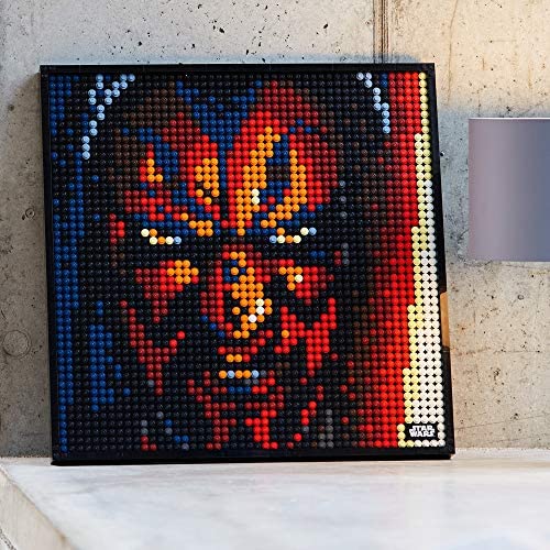 61ZT7WdvW7L. AC  - LEGO Art Star Wars The Sith 31200 Creative Sith Lord Building Kit; an Elegant Piece for Adults who Love Mindful Art Projects or The Dark Lords of The Sith (3,395 Pieces)