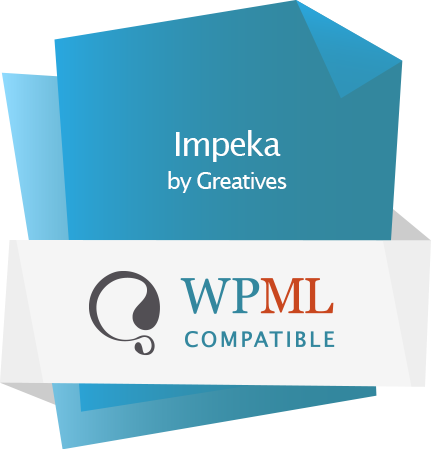 WPML Compatibility Certificate Impeka - Impeka - Creative Multi-Purpose WordPress Theme