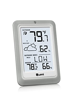 fbb12dab 2d16 4cc7 857b f04a566d77c1.  CR245,0,1001,1334 PT0 SX300 V1    - Indoor Outdoor Thermometer Hygrometer Wireless Weather Station, Temperature Humidity Monitor Battery Powered Inside Outside Thermometer with 330ft Range Remote Sensor and Backlight Display